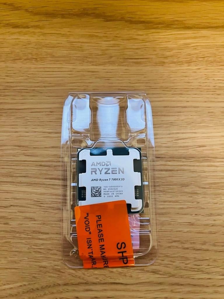 Nieuw AMD Ryzen 7 7800X3D – Tray, Computers en Software, Processors, Nieuw, 8-core, 4 Ghz of meer, Ophalen of Verzenden