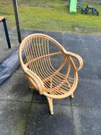 Rieten stoel, Tuin en Terras, Tuinstoelen, Ophalen, Zo goed als nieuw, Rotan