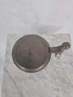 Heineken Bierpul met Tinnen Deksel | Gegraveerd Glas | Bier, Verzamelen, Biermerken, Ophalen of Verzenden, Zo goed als nieuw, Pul(len)