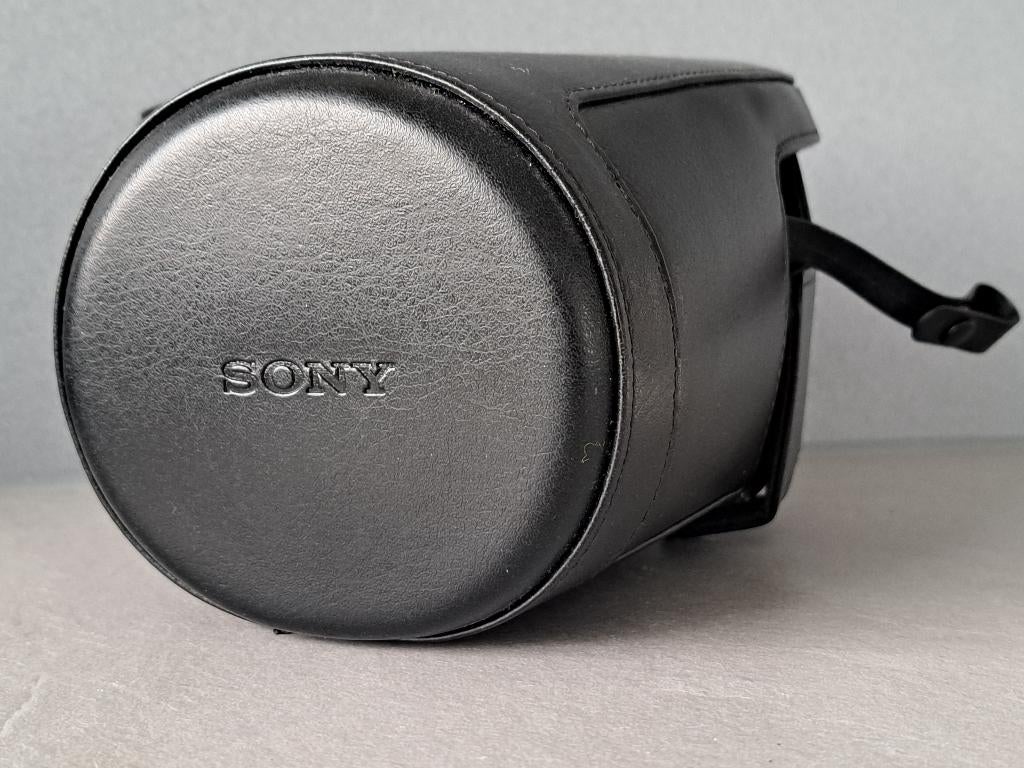 Sony LCJ-RXJ lederen cameratas voor RX10 mark III en IV, Ophalen of Verzenden, Zo goed als nieuw, Schoudertas, Overige merken