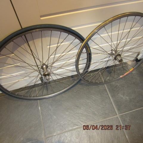 TE KOOP TWEE RACEFIETS WIELEN ZIE FOTO S, Overige materialen, Gebruikt, Meer dan 20 versnellingen, Ophalen