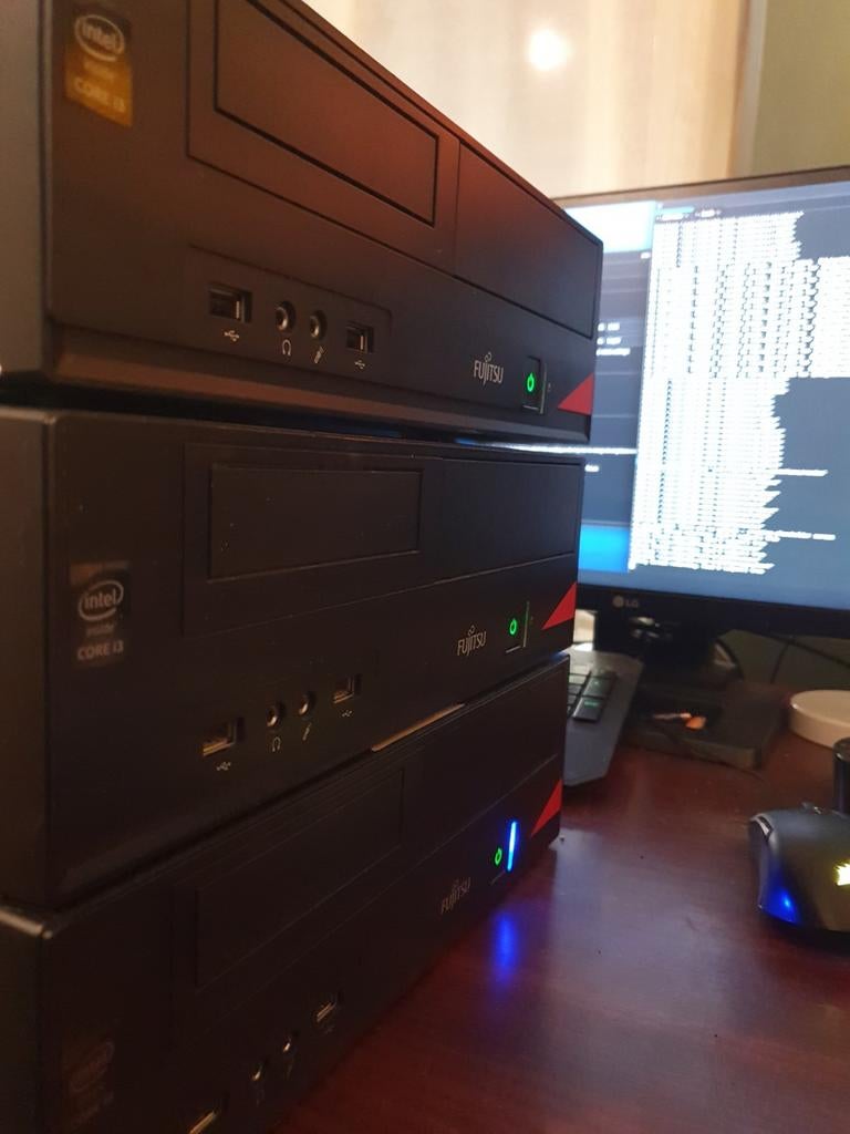3x Fujitsu Esprimo E420 SFF | i3-4160 | 8GB RAM, Computers en Software, Desktop Pc's, Gebruikt, HDD, 2 tot 3 Ghz, Fujitsu Esprimo