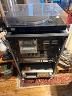 Vintage Sansui Stereo Set met Platenspeler en Cassettedeck, Audio, Tv en Foto, Stereo-sets, Overige merken, Gebruikt, Cassettedeck
