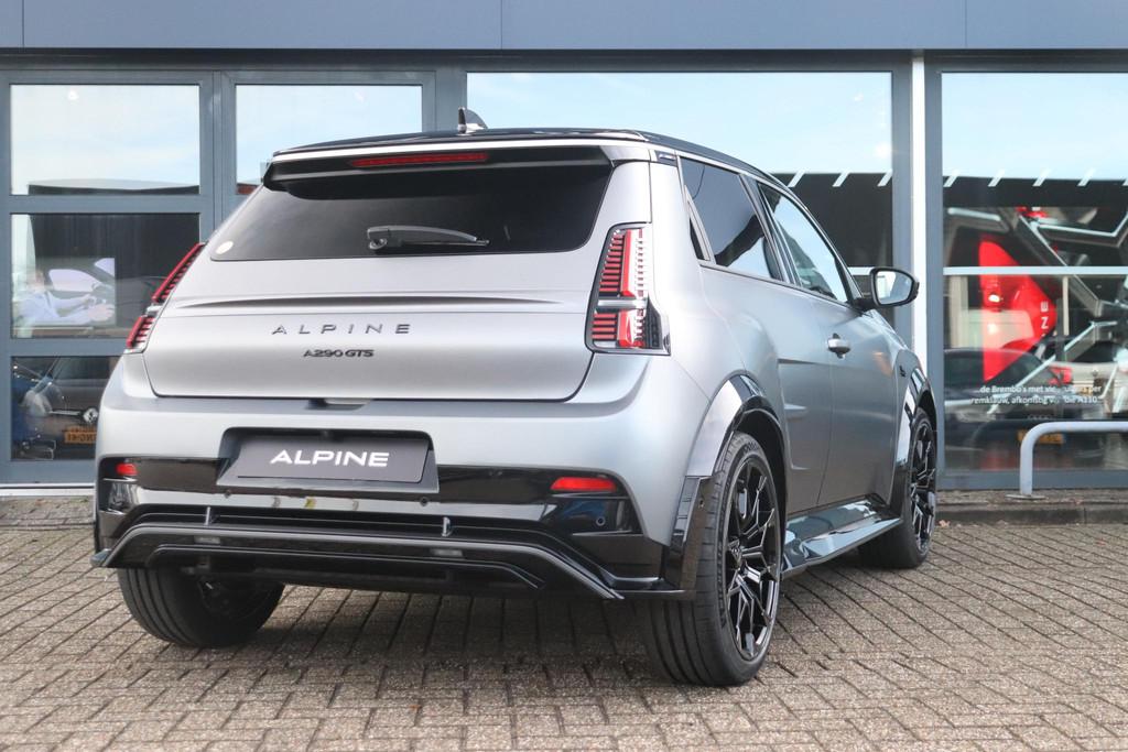 Alpine A290 GTS 52 kWh | DEVIALET AUDIO | Stoel & Stuurverwa, Huisgarantie, Met garantie (alle), Nieuw, A290