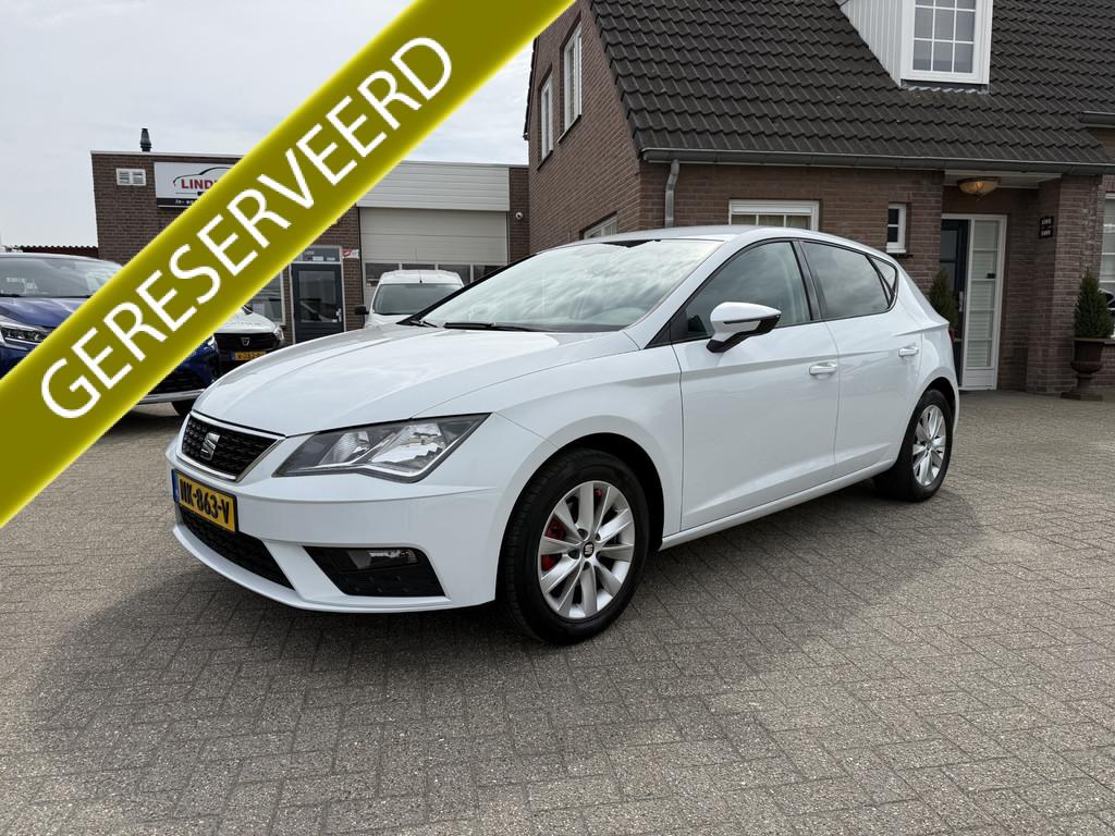 SEAT Leon 1.4 EcoTSI Aut. 150pk Navigatie Clima LED Org. Ned, Auto's, Stof, Gebruikt, 4 cilinders, Leon