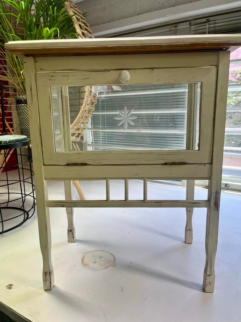 Theekastje met dienblad, Antiek en Kunst, Antiek | Woonaccessoires, Ophalen