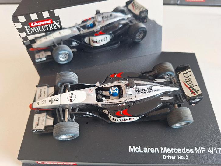 Carrera Evolution Mc-Laren Mercedes MP4/17 25457, Kinderen en Baby's, Speelgoed | Racebanen, Gebruikt, Racebaan, Elektrisch, Carrera
