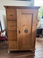 Kledingkastje massief hout, Ophalen, Gebruikt, Met deur(en), 100 tot 150 cm