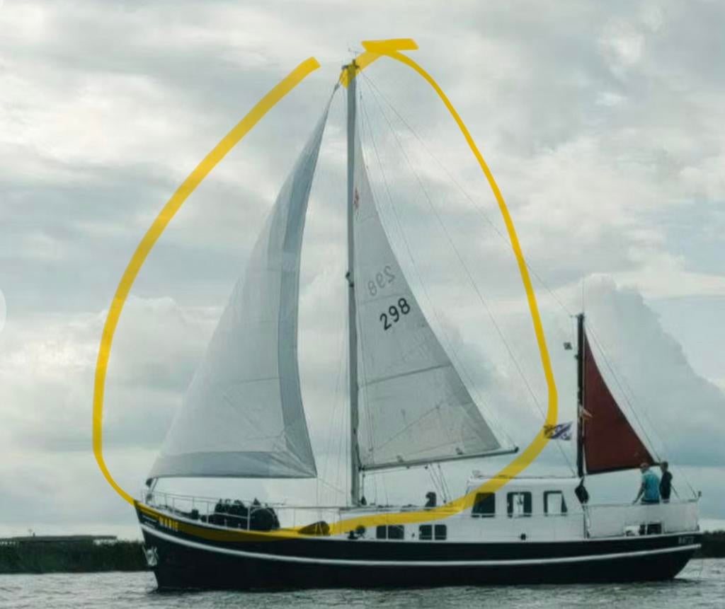 Complete Mast, Giek, Grootzeil Catalina320, 6 meter of meer, Gebruikt, Overige typen, Ophalen