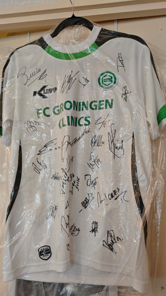 FC Groningen 29x gesigneerd o.a. Virgil Van Dijk,Dusan Tadic, Ophalen of Verzenden, Zo goed als nieuw, Overige binnenlandse clubs