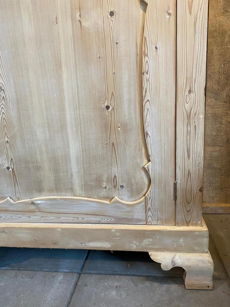 Landelijk oud grenen kast eendeurskast kledingkast, Ophalen