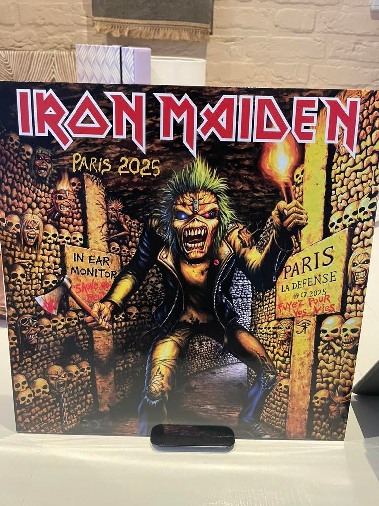 Iron Maiden. Live Paris 2025. Lp, Cd's en Dvd's, Vinyl | Hardrock en Metal, Ophalen of Verzenden
