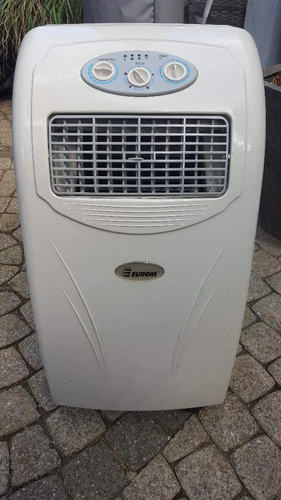 Goed werkende Mobiele airco merk Eurom, Witgoed en Apparatuur, Airco's, Ophalen, Gebruikt, Timer, 3 snelheden of meer