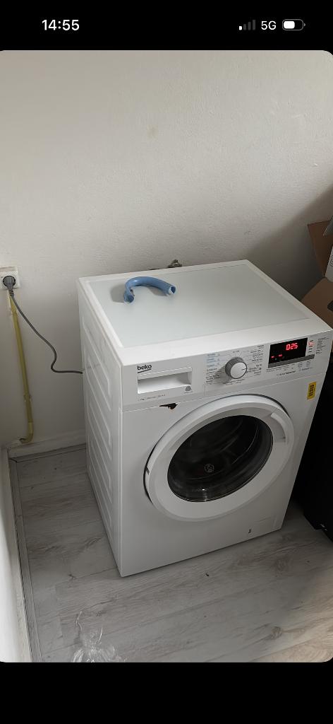 Wasmachine Beko, Witgoed en Apparatuur, Ophalen, Refurbished, Voorlader, 85 tot 90 cm