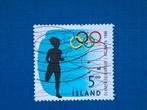 Postzegel Ijsland 1996 zegel Olympische Spelen 25-02, Postzegels en Munten, Ophalen of Verzenden, IJsland, Gestempeld