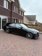 Mercedes-Benz E-Klasse 3.5 V6 E400 Estate AUT 2017 Zwart, Auto's, Automaat, Zwart, Leder, Stationwagon