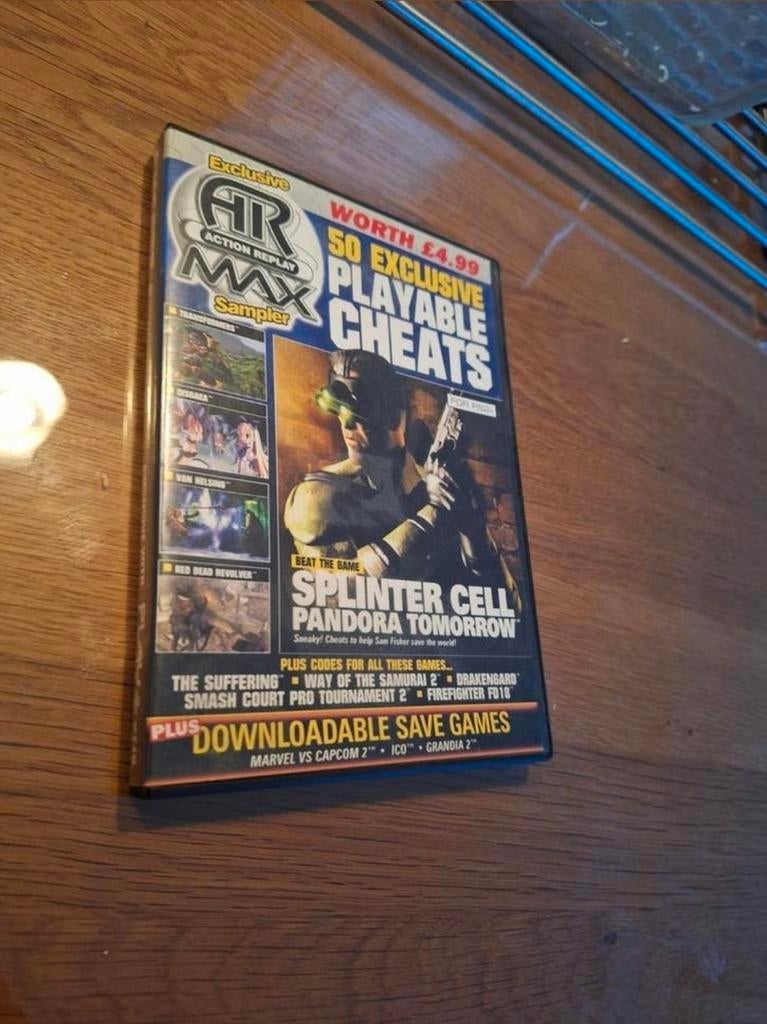 Action Replay MAX PS2 - Playable Cheats Vol. 19, Spelcomputers en Games, Gebruikt, Overige genres, 1 speler, Ophalen of Verzenden