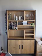 Wandkast van eikenhout, Huis en Inrichting, Kasten | Buffetkasten, Ophalen, Eikenhout, 50 tot 100 cm, Zo goed als nieuw