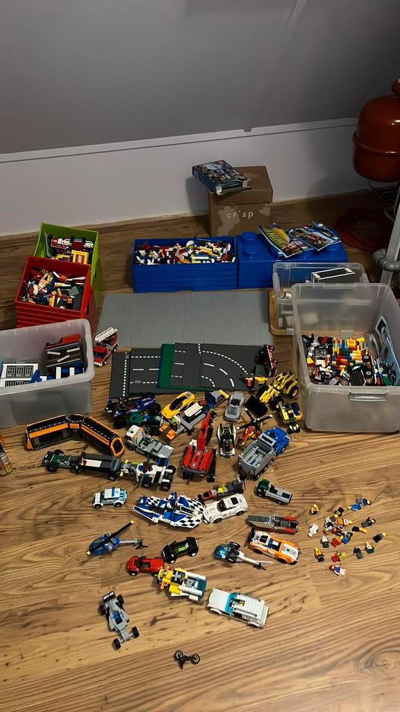 LEGO verzameling. (moet weg) kijk beschrijving, Verzamelen, Speelgoed, Gebruikt, Ophalen