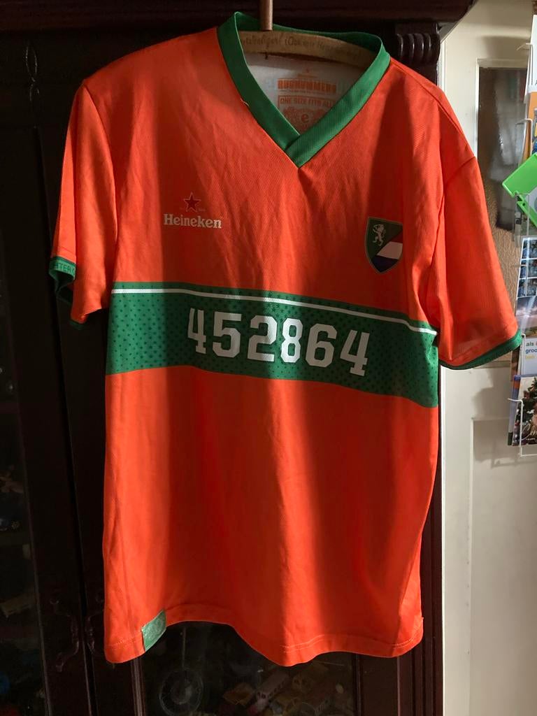 Heineken Rugnummers Oranje Shirt - One Size Fits All, Ophalen of Verzenden
