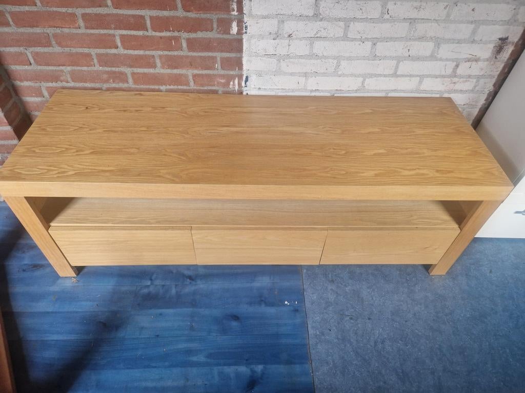 Tv meubel met 3 laden, Ophalen, Zo goed als nieuw, 25 tot 50 cm, Minder dan 100 cm