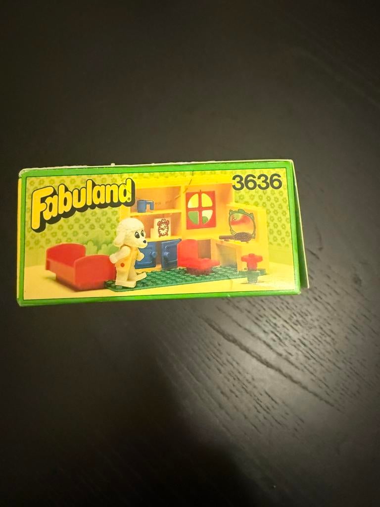 LEGO Fabuland 3636: Lucy Lamb's Bedroom (NISB) - Zeldzaam!, Ophalen of Verzenden, Nieuw, Complete set, Lego