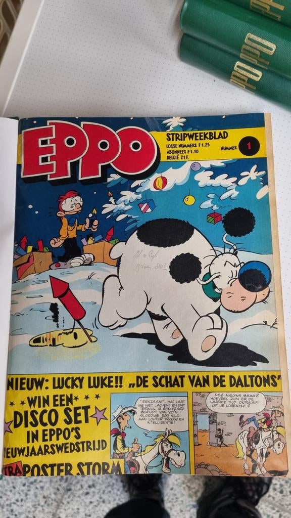 EPPO Stripweekblad - Jaargangen 1980 en 1981, Complete serie of reeks, Ophalen of Verzenden, Gelezen