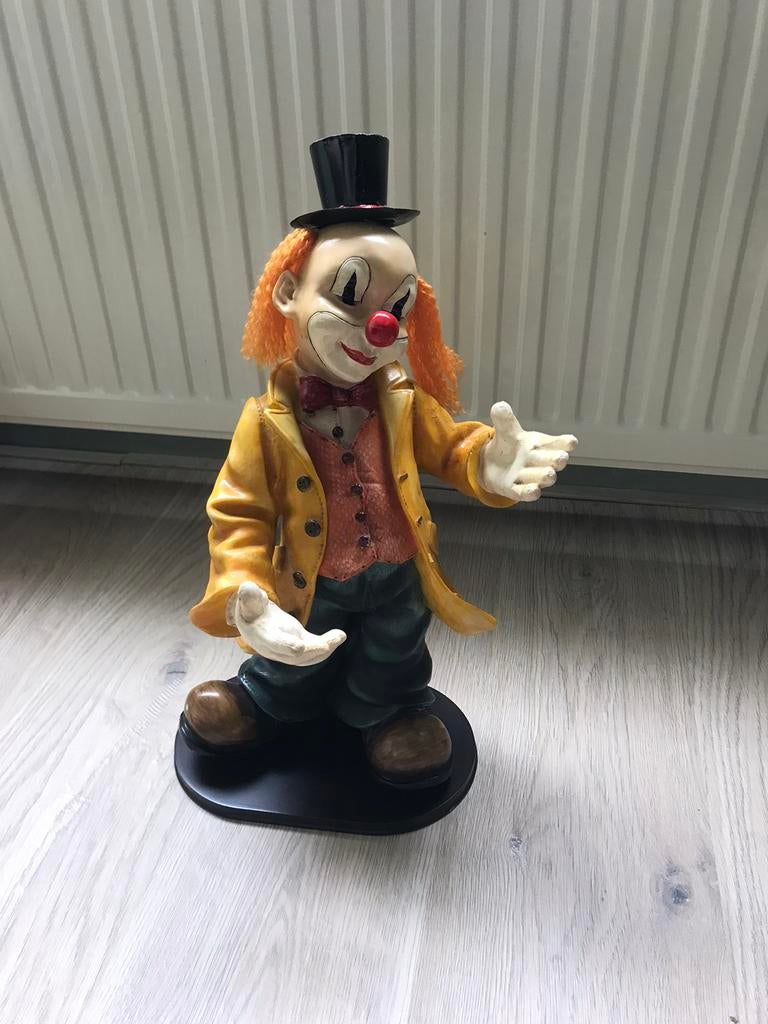 Clown beeldje, Verzamelen, Beelden en Beeldjes, Ophalen of Verzenden, Gebruikt, Fantasy
