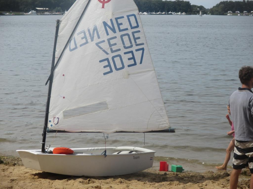 Optimist zeilboot - Wedstrijd uitvoering (Winner type), Ophalen, Geen motor, Gebruikt, Optimist