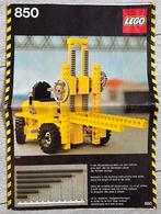 Lego Technic Vorkheftruck 850 - Vintage Lego, Ophalen of Verzenden, Gebruikt, Complete set, Lego