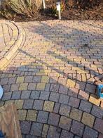 Gratis stenen uit voortuin .....zie foto's, Tuin en Terras, Ophalen, Gebruikt, Beton, Klinkers