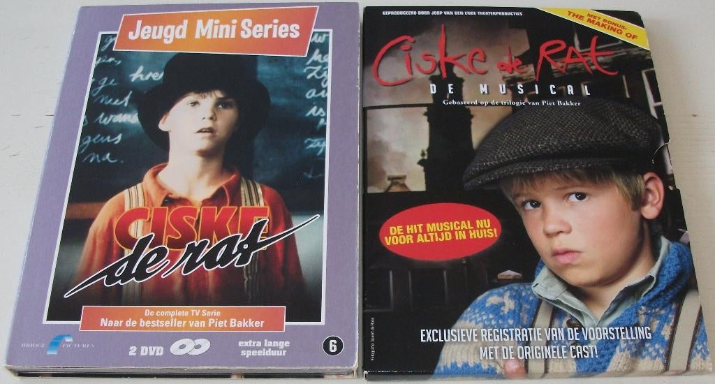 Dvd *** CISKE DE RAT *** 3-Disc Set: TV-Serie + Musical, Cd's en Dvd's, Ophalen of Verzenden, Zo goed als nieuw, Vanaf 6 jaar