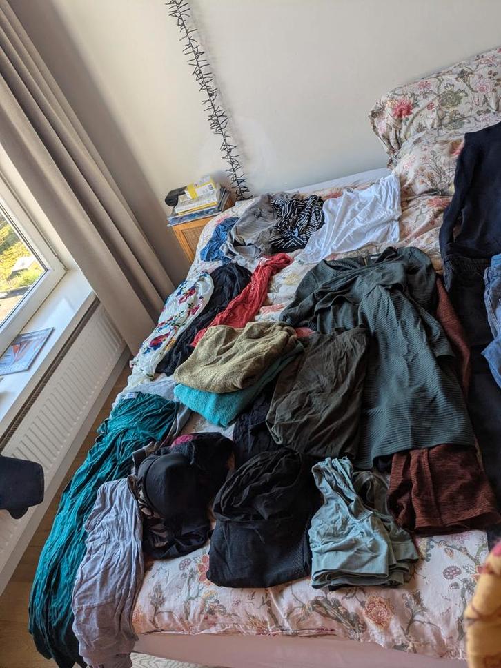 Bak vol fijne zwangerschapskleding maat 38/40, Kleding | Dames, Positiekleding, Maat 38/40 (M), Overige kleuren, Ophalen