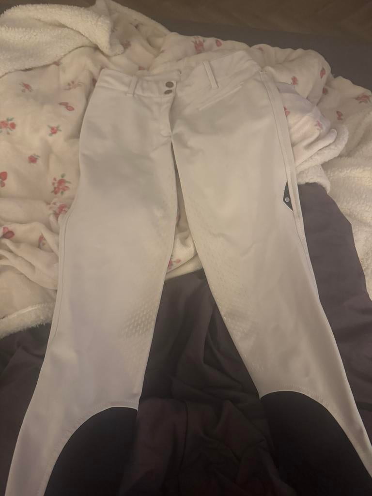 Witte equiline broek, Ophalen of Verzenden, Zo goed als nieuw, Overige soorten
