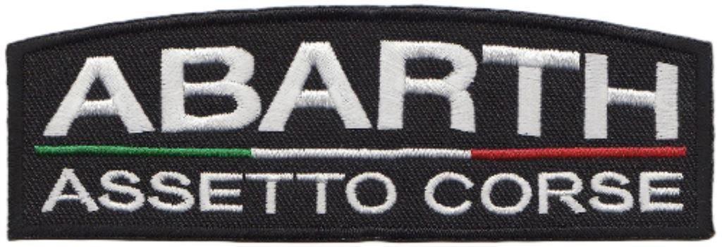 Abarth Assetto Corse stoffen opstrijk patch embleem #5, Ophalen of Verzenden, Nieuw, Auto's