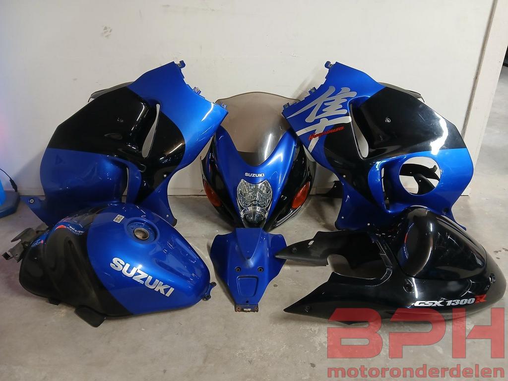Kappenset / kuipset + tank Suzuki GSX1300R Hayabusa 2003 t/m, Motoren, Ophalen, Gebruikt, -, -