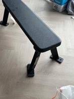 Hammer Strength Flat Bench Black Heavy Use - ONGEBRUIKT, Life Fitness, Nieuw, Fitnessbank, Info@lifefitness.com