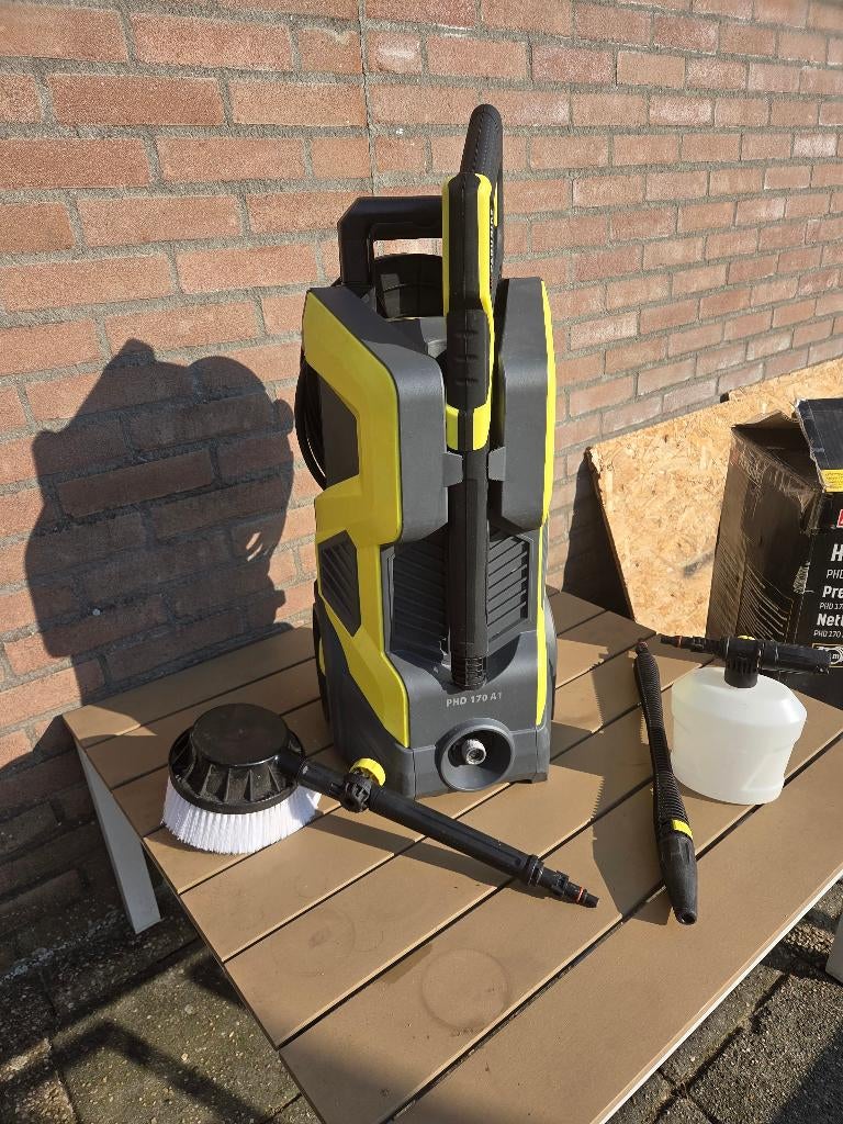 Krachtige Parkside PHD 170 A1 Hogedrukreiniger – 170 Bar, Doe-het-zelf en Verbouw, Ophalen of Verzenden
