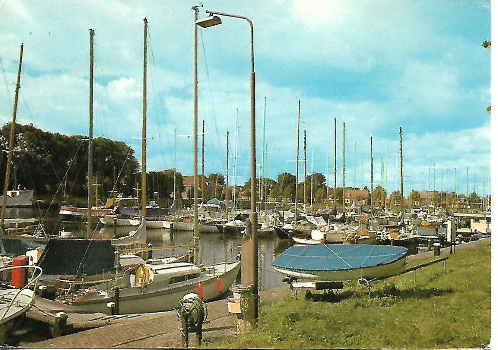 Medemblik- -Jachthaven., Verzenden, 1980 tot heden, Gelopen, Noord-Holland