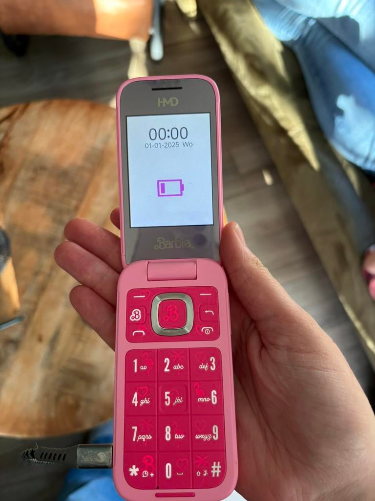 Barbie flip phone, 128 GB, Overige modellen, Nieuw, Ophalen of Verzenden