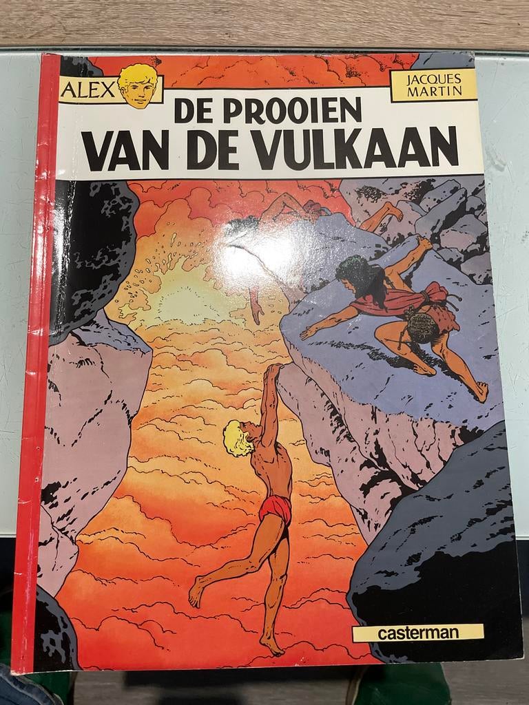 Alex - De Prooien van de Vulkaan - Jacques Martin, Boeken, Stripboeken, Eén stripboek, Ophalen, Gelezen