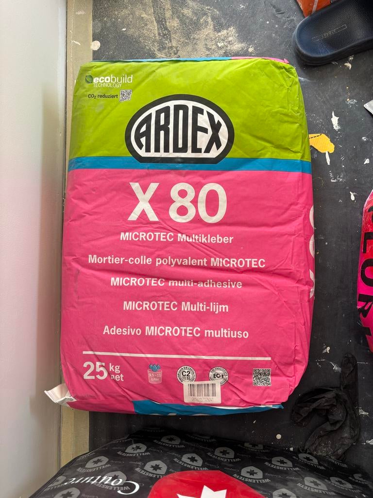 ARDEX X 80 flexibele tegellijm, Ophalen, Nieuw, Overige materialen, Overige typen
