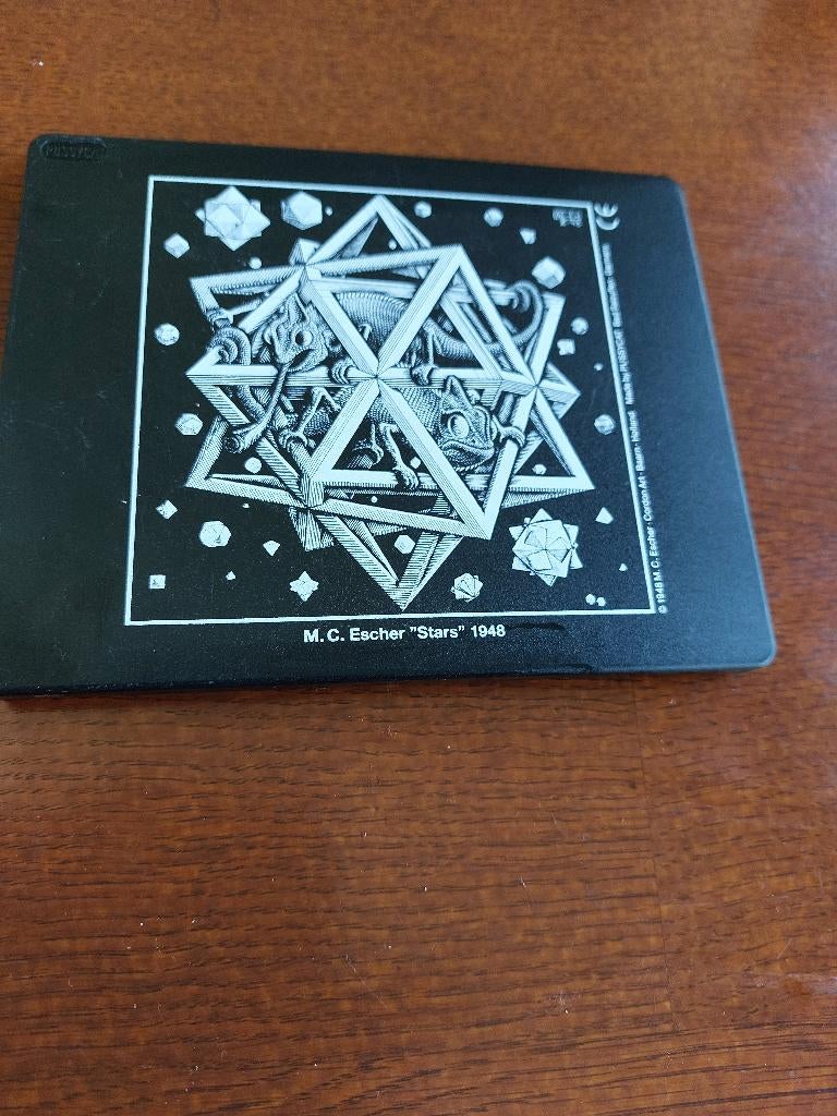 Vintage:  M.C. Escher 'Sterren 1948', grafische puzzel '90, Ophalen of Verzenden, Gebruikt