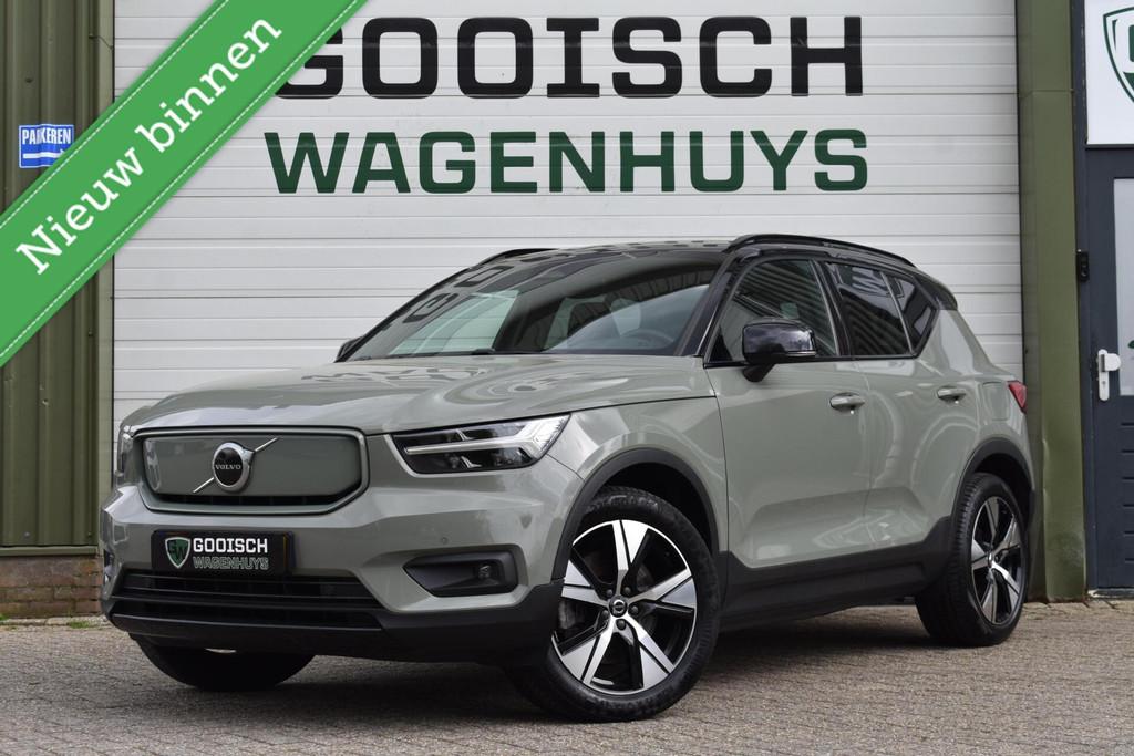 Volvo XC40 Recharge P8 AWD R-Design | Trekhaak | Harman Kard, Auto's, Volvo, Adaptive Cruise Control, Met garantie (alle), Origineel Nederlands