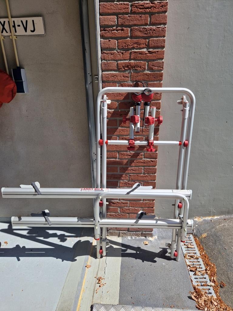 Fiertsdrager voor buscamper achterdeur Fiat Ducato,Sprinter, Auto diversen, Fietsendragers, Ophalen of Verzenden, 2 fietsen, Zo goed als nieuw