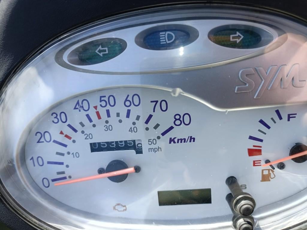 Sym Fiddle 2, Fietsen en Brommers, Scooters | SYM, Zo goed als nieuw, Fiddle, Maximaal 25 km/u, Benzine, Ophalen