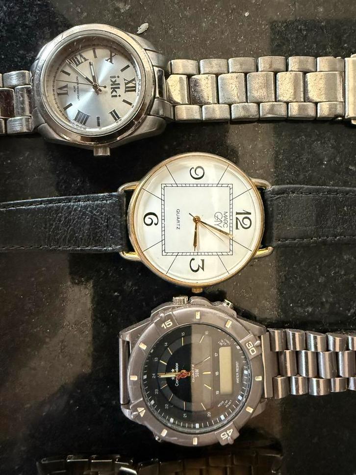 5 Hobby Horloges - Werking Onbekend - Voor de Handige Klusse, Sieraden, Tassen en Uiterlijk, Horloges | Heren, Gebruikt, Polshorloge