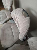 Eetkamerstoelen, Huis en Inrichting, Ophalen, Gebruikt, Bruin, Leer