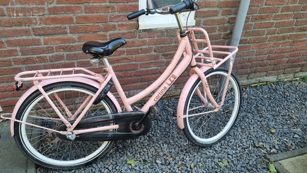Cortina U4 24 inch meisjesfiets 3 versnellingen, Fietsen en Brommers, Fietsen | Meisjes, Ophalen, Gebruikt, 24 inch, Versnellingen