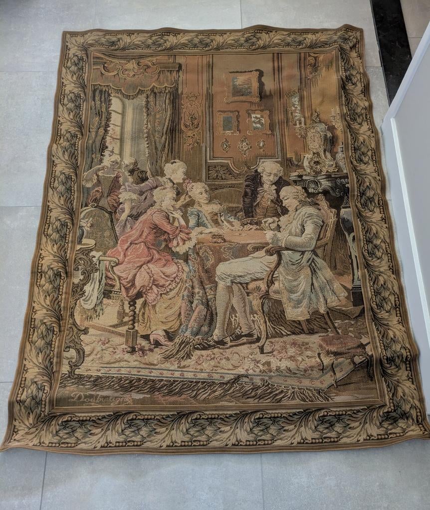 Antiek wandkleed Gobelin 120 x 160 in goede staat, Ophalen